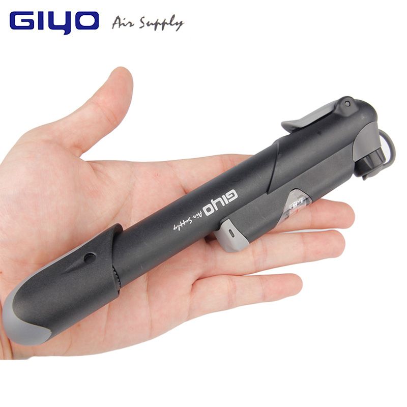 bicycle hand pump with gauge