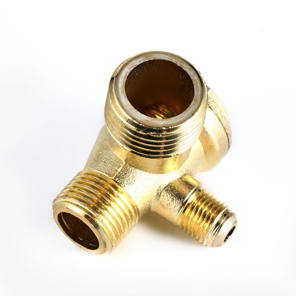 Air Compressor Check Valve Filled Three-way Unidirectional Check Valve Connect Pipe Fittings Tube Connector Thread Valve Ochoos Valve Bodies Air Compressor Check Valve Filled Three-way Unidirectional Check Valve Connect Pipe Fittings Tube Connector Thread Valve Ochoos Valve Bodies
