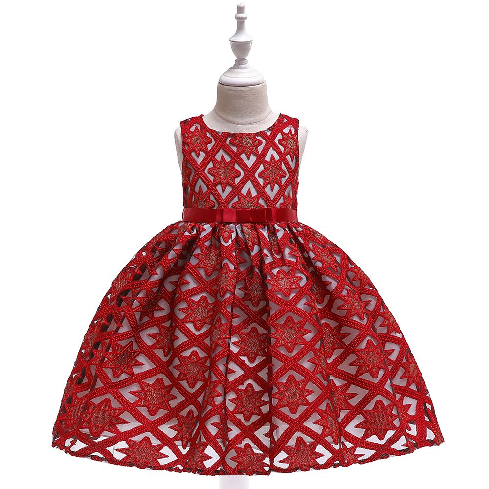 Compra La Moda De Las Niñas En Vestidos Florecidos Por Un Vestido De Fiesta  De La Boda Formal De La Recepción Ropa De Bebé Azul Vestido De Primera  Comunión Vestido De Princesa