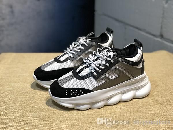 Acquistare W6 Sneaker Di Reazione A Catena Di Lusso Firmate Scarpe Casual  Da Donna Allenatore Suola In Gomma Leggera Con Catenella Economico |  Consegna Veloce E Qualità | DHgate Italy