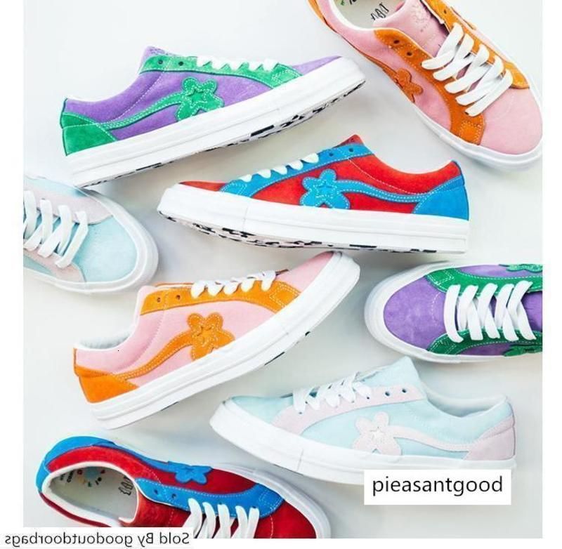tyler the creator rainbow shoes
