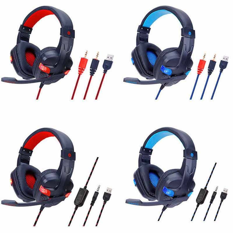Hot Stereo Gaming Headset Head Mounted Gaming Headset PS4 USB