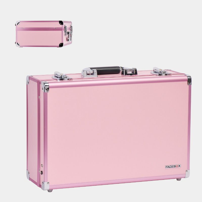 Hot Portable Travel Cosmetic Case With 6 Lamp Adjustable Light Hot Portable Travel Cosmetic Case With