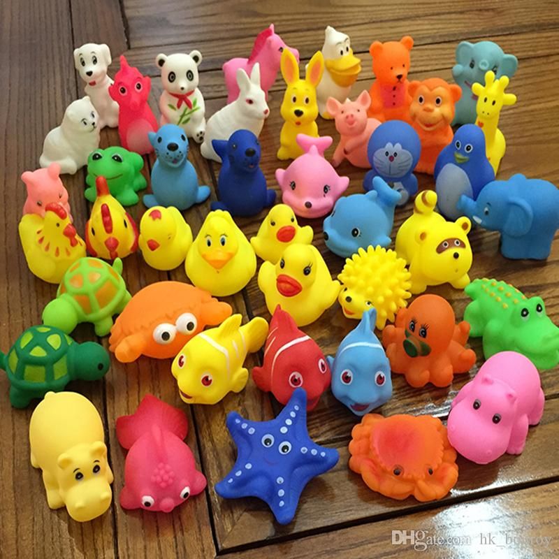 Pack De Juguetes De Baño Para Bebé Y Niños Juguete Goma Pack De Juguetes De Baño Para Bebé Y Niños Juguete Goma