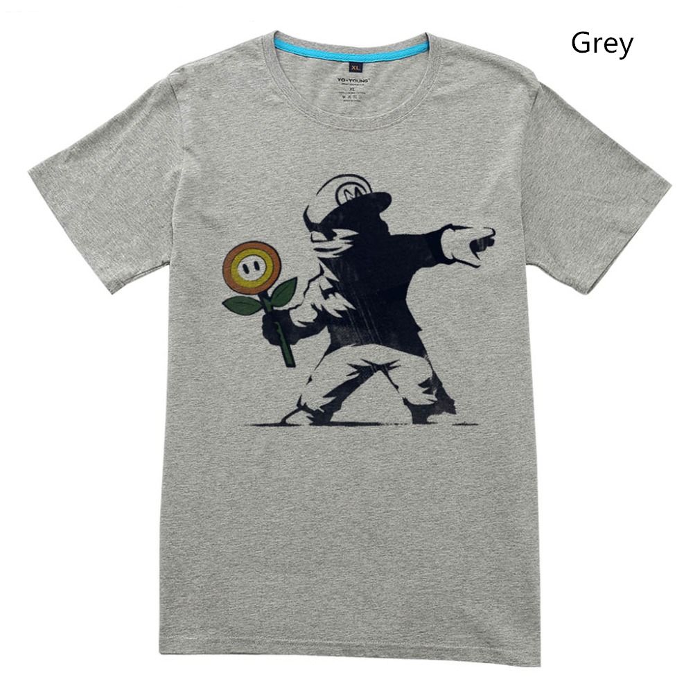 Polera Super Mario 100% Algodón Polera Super Mario 100% Algodón