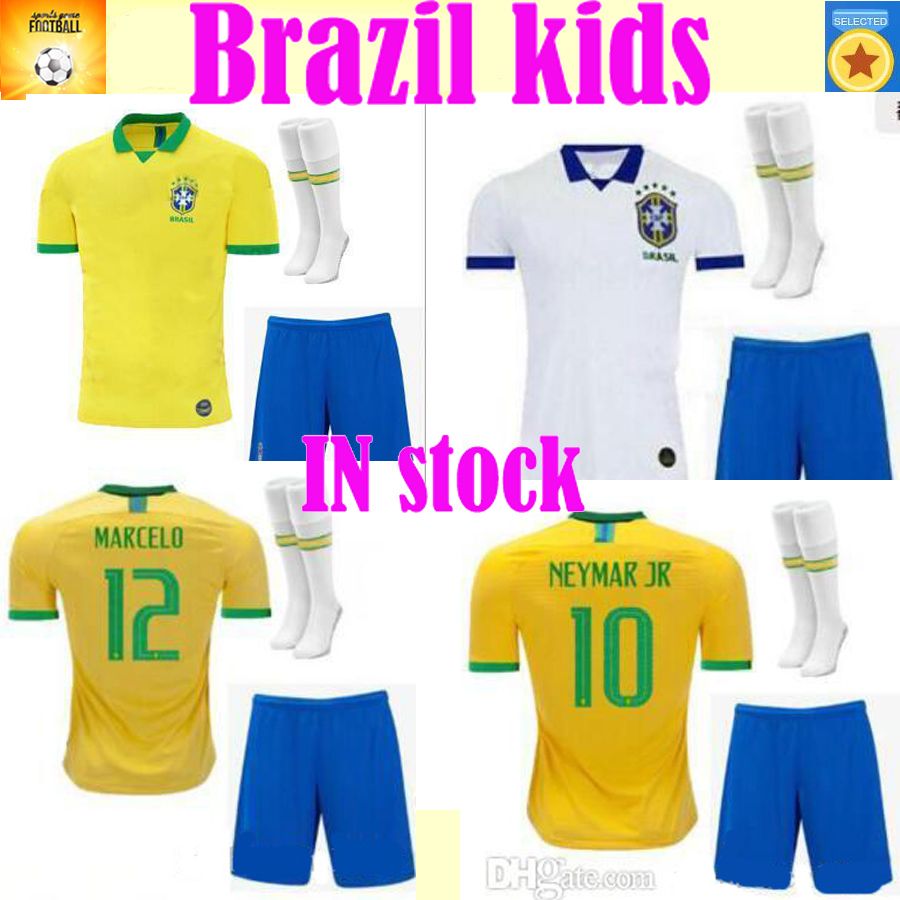 Brazil national soccer team home soccer shorts