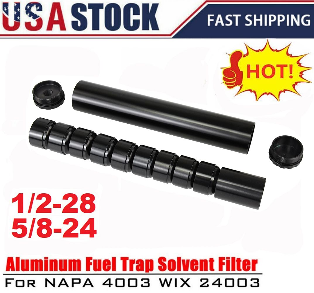 USA Stock 1/2 28 5/8 24 Fuel Filters Fuel Trap Solvent Filter For NAPA 4003  WIX 24003 6061 T6 Automobiles Filters Parts PQY AFF15/16 From  Guolipanqingyun1, $23.12 | DHgate.Com