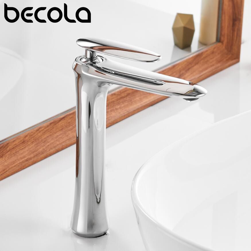 2021 Tall Basin Faucet Bathroom Sink Faucet Basin Mixer Tap Bathroom Waterfall White Brass Sink Tap Torneira From Gyposphila 86 43 Dhgate Com
