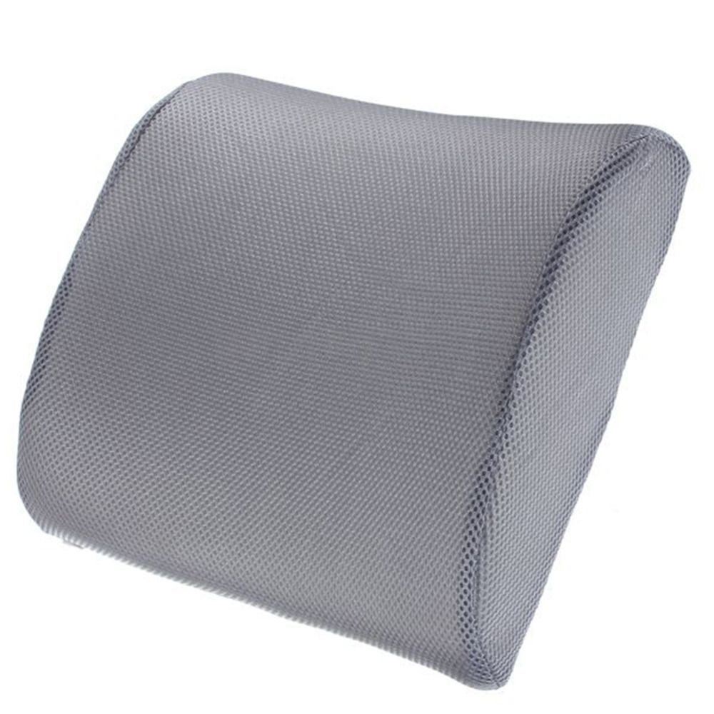 Lumbar Back Chair Pillow Memory Foam Back Ache Pain Cushion Car