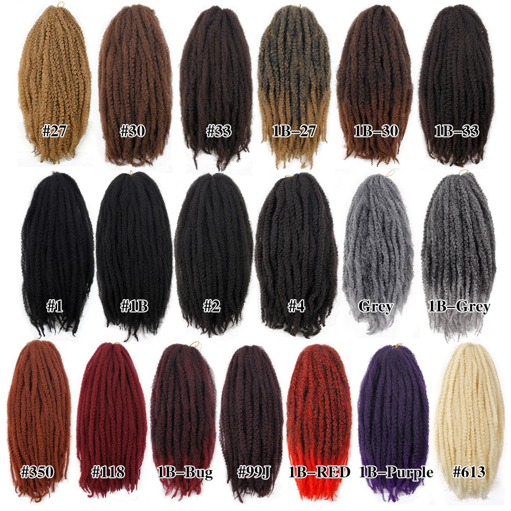 2019 Synthetic Hair For Braiding Kinky Braids 20inch 100g Soft