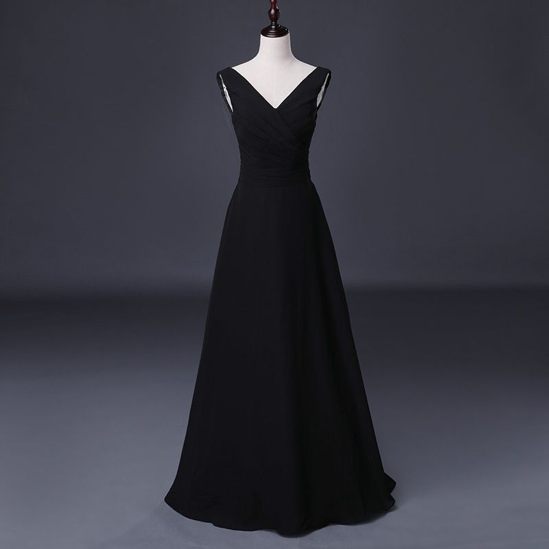 long black dress size 18