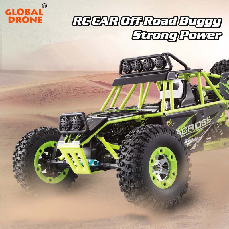 across remote control car