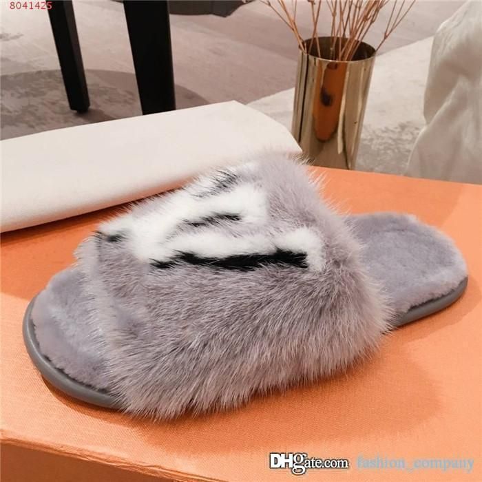 Lv Fur Slippers Dhgate Wholesale