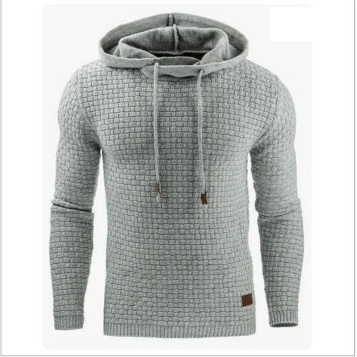 Großhandel Der Entwurf Der Pullover 2019 Neuer Ankunfts Männer Für Frühling Und Herbst Langärmelige Art Und Weise Jacquard Plaid Mit Kapuze Sweather Großhandel Der Entwurf Der Pullover 2019 Neuer Ankunfts Männer Für Frühling Und Herbst Langärmelige Art Und Weise Jacquard Plaid Mit Kapuze Sweather