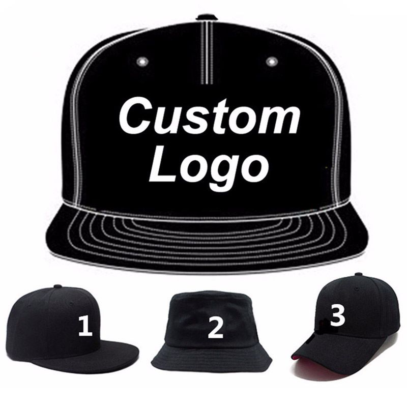 custom logo caps