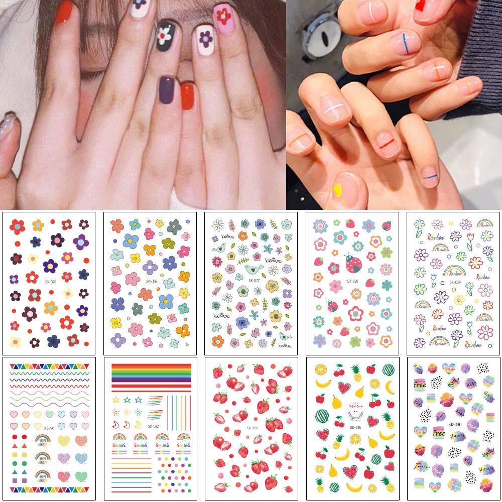 little girl nail stickers