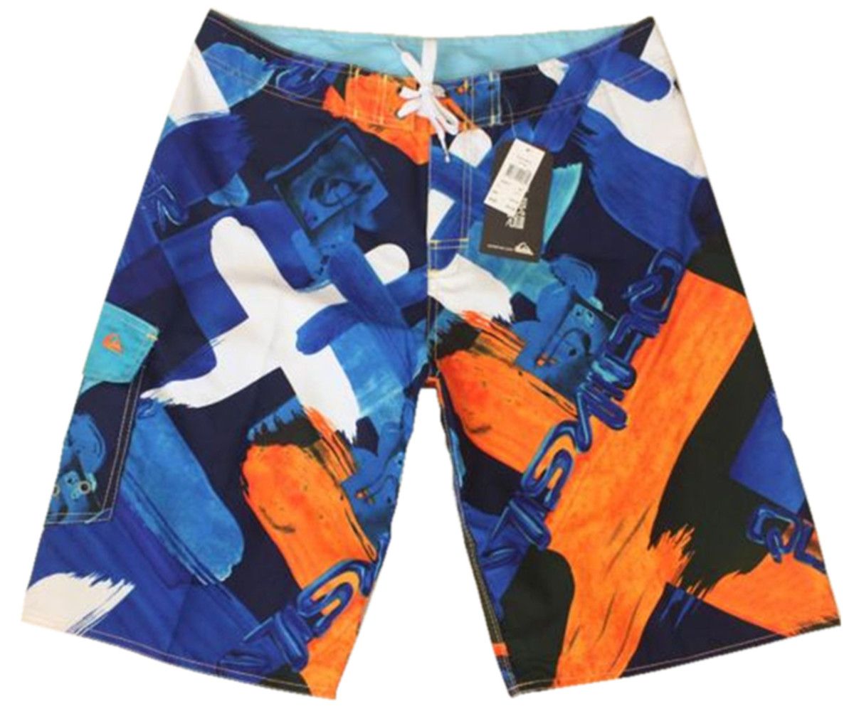 2020 Quiksilver Polyester Relaxed Casual Shorts Mens Bermudas Shorts ...