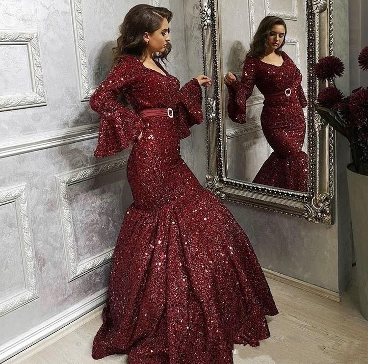 dark burgundy prom dress