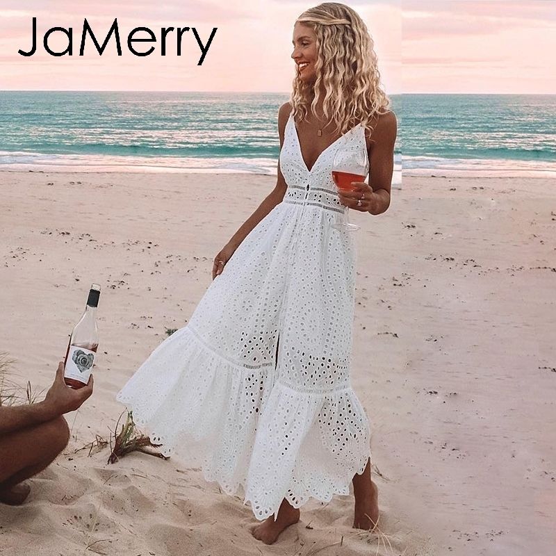 white summer maxi dresses uk