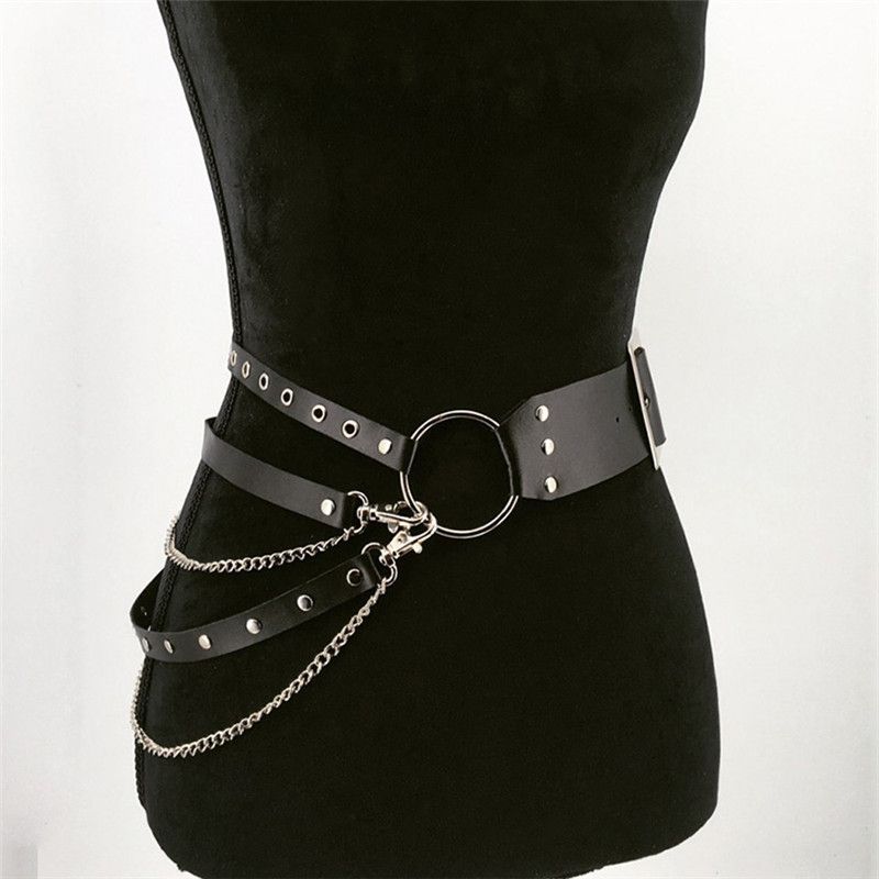 Sexy Leather Punk Harajuku Big O Ring Belt Punk Exaggerated Big Metal Ring Metal Hoop Women Performance Belt For Jeans Chain From Jinggongjewelry 24 96 Dhgate Israel Sexy Leather Punk Harajuku Big O Ring Belt Punk Exaggerated Big Metal Ring Metal Hoop Women Performance Belt For Jeans Chain From Jinggongjewelry 24 96 Dhgate Israel