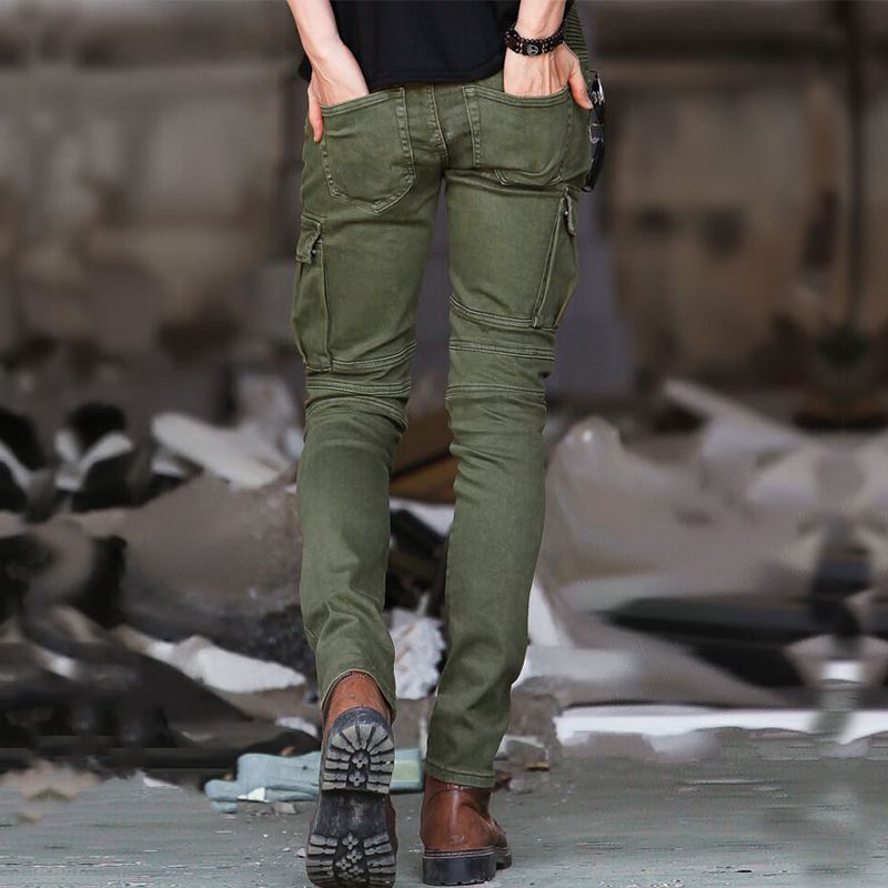 slim fit tactical trousers