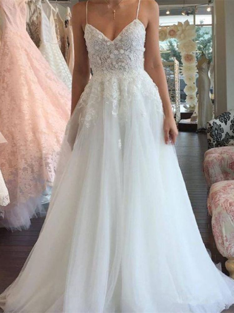 casual beach wedding dresses plus size