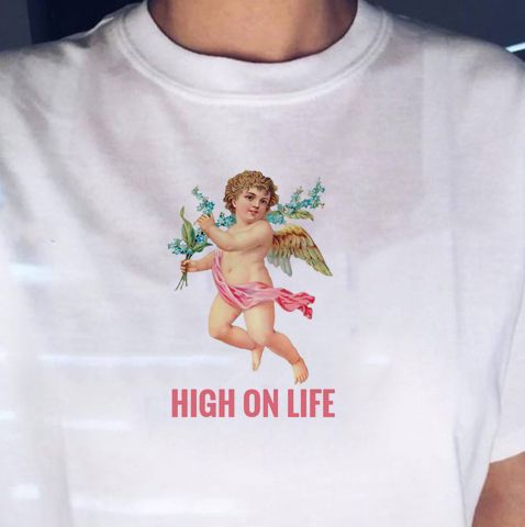 aesthetic angel t shirt