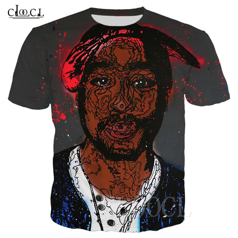 2pac t shirt mens