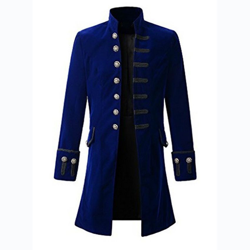 Compra Hombre Medieval Traje Gótico Largo Steampunk Estilo Soporte Cuello  Chaqueta De Abrigo Hombre Traje Halloween Cosplay Carnaval Disfraces Clot  Barato | Entrega Rápida Y Calidad | Es.Dhgate