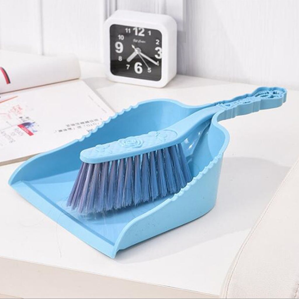 small dustpan and brush