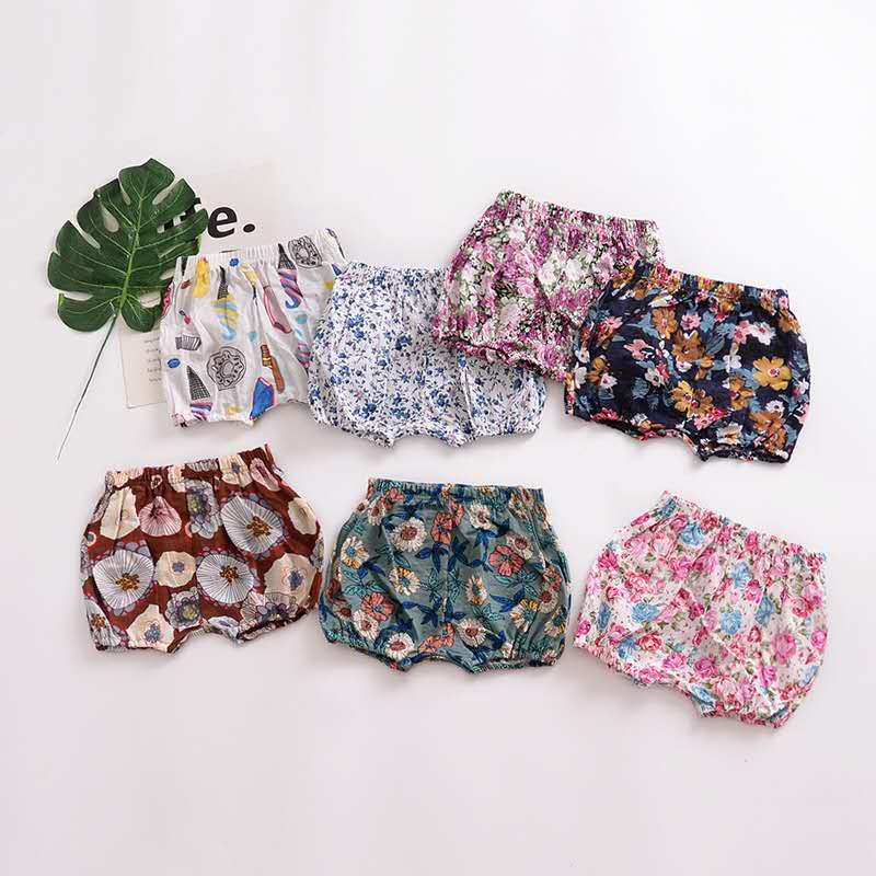 Cheap INS Baby Girl Clothing Bum Shorts 