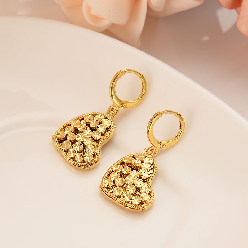 simple gold earrings for girls