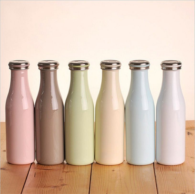 stainless steel milk bottle