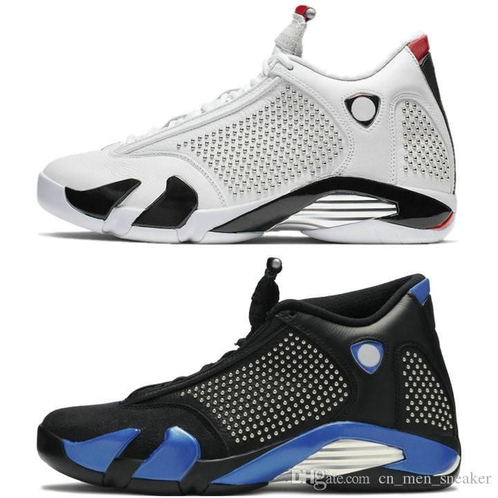 NUEVO 14 14s Negro Azul Blanco Negro Rojo Para Hombre Zapatillas De  Baloncesto 14s Candy Cane Last Shot Red Suede Men Sport Designer Sneakers  Entrenadores Por Cn_men_sneaker, 87,81 € | Es.Dhgate.Com