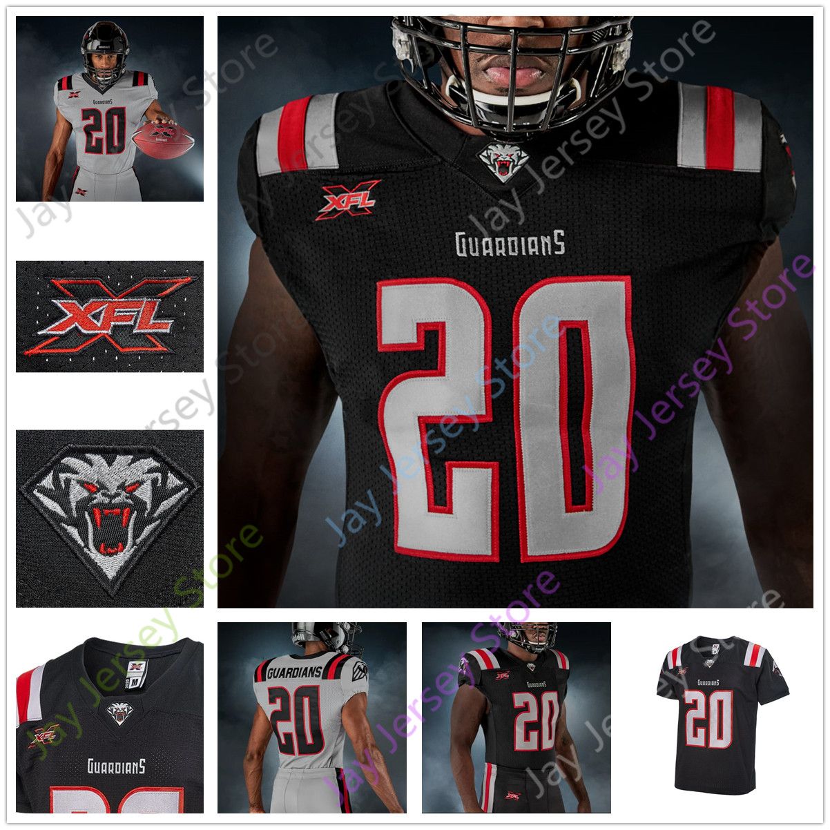 xfl guardians jersey