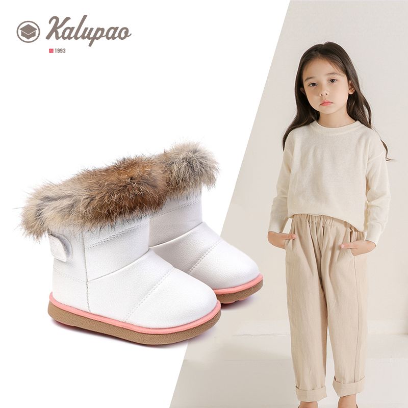 KALUPAO Children Shoes Girl Winter 