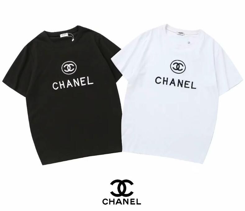 Atrás, atrás, atrás parte Rareza Todos los años CHANEL Camisetas de manga corta para hombres y mujeres Shrits Fashion 100%  algodón Camiseta para hombre Moda casual Chaqueta deportiva Polo Camisa  polo M-3