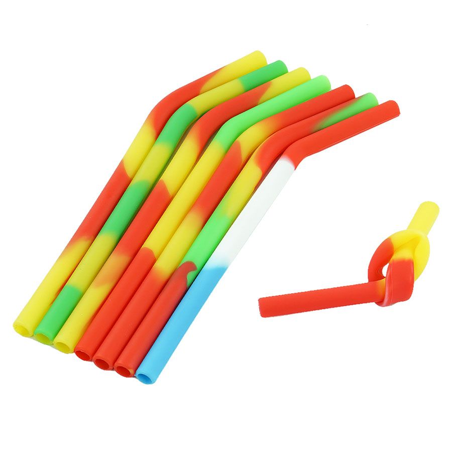 8.2 Silicone Straw 10 X Custom Silicone Rubber Drinking Straw Reusable