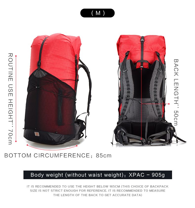 waterproof hiking packs