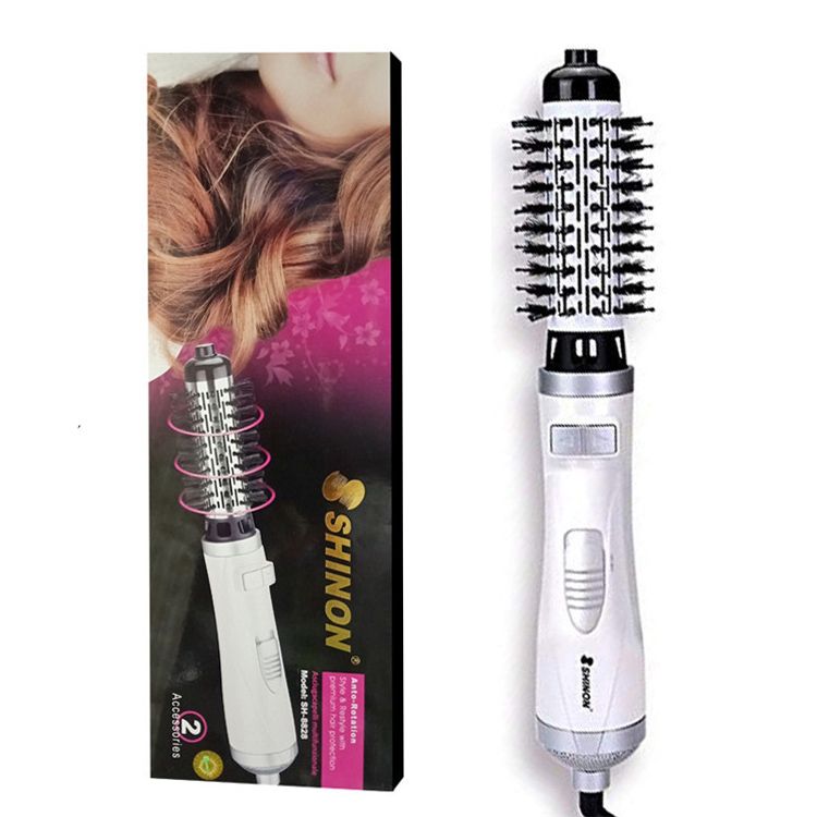 Compra SHINON Cepillo De Aire Caliente Cepillo Redondo Para El Secador De  Pelo Giratorio Automático Giratorio Rizador 2 Pulgadas Y 1.5 Pulgadas Cepillo  Secador De Pelo Peine Barato | Entrega Rápida Y