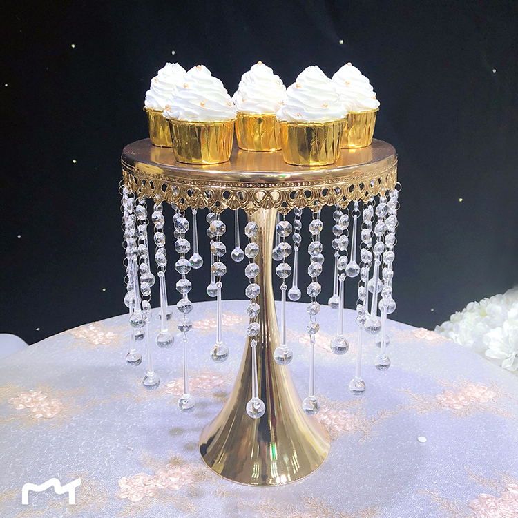 2019 Wedding Cake Suppliers Crystal Tall Cake Stand Cupcake Sets