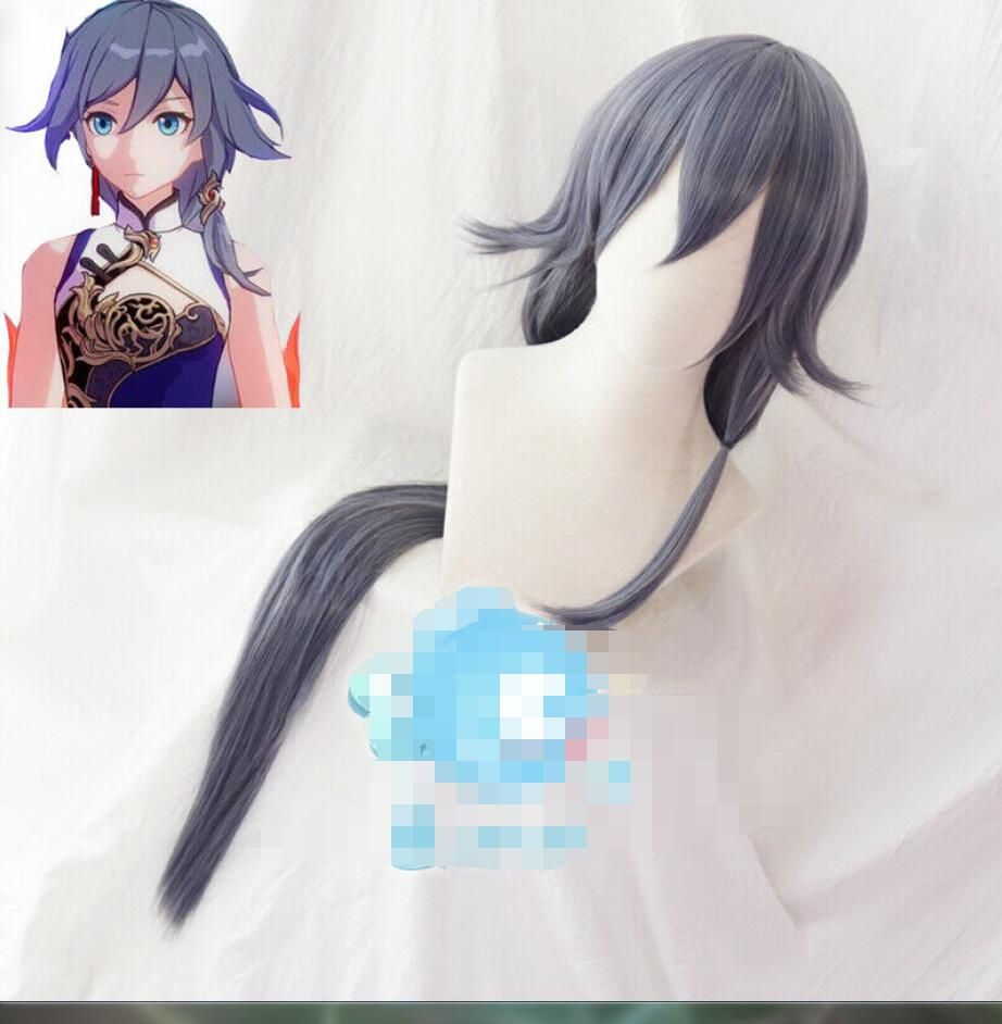 Acquistare Dettagli Sulla Anime Honkai Impact 3 Fu Hua Parrucca Sweet Lolita Harajuku Capelli Lunghi Hairpiece 100 Centimetri Economico Consegna Veloce E Qualita It Dhgate
