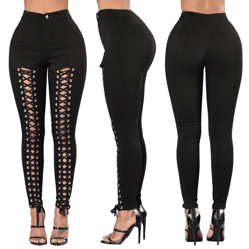 Waist Jeans Stretch Bandage 