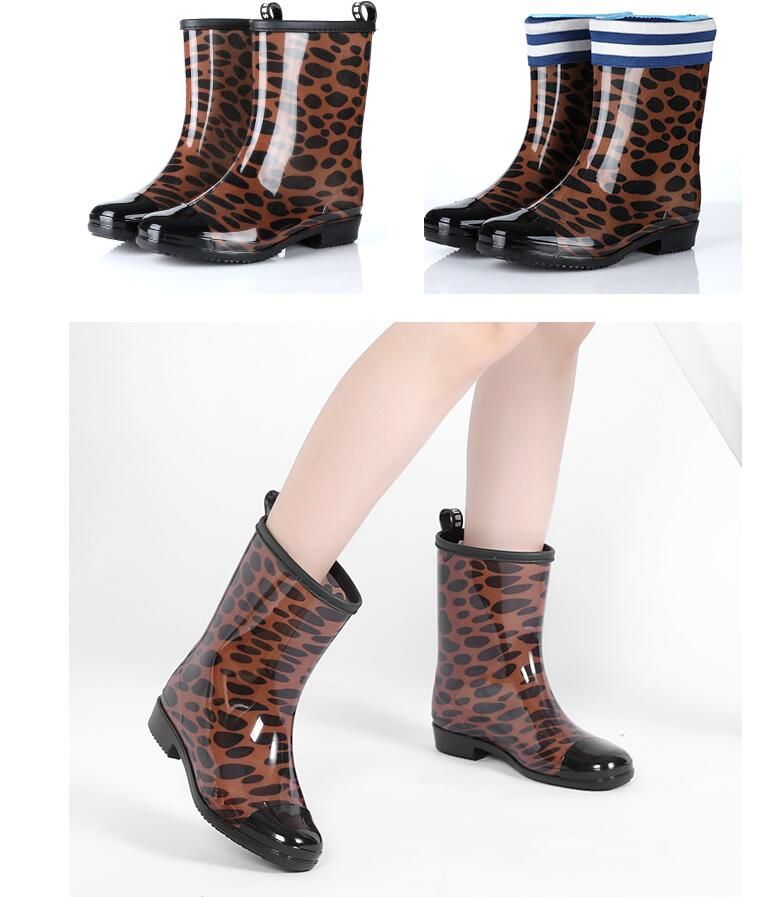 fashion rubber boots