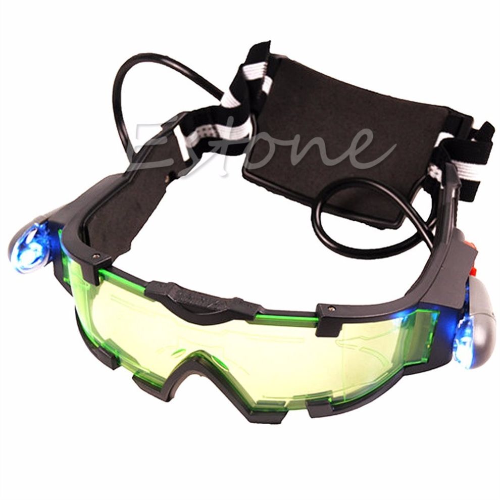 Acquista Occhiali La Visione Notturna Della Fascia Elastica Regolabile Occhiali La Protezione Dei Bambini In Vetro Occhiali La Protezione Della Luce Verde Con Led 235285 A 20 99 Dal Worldsportsshoes Dhgate Com