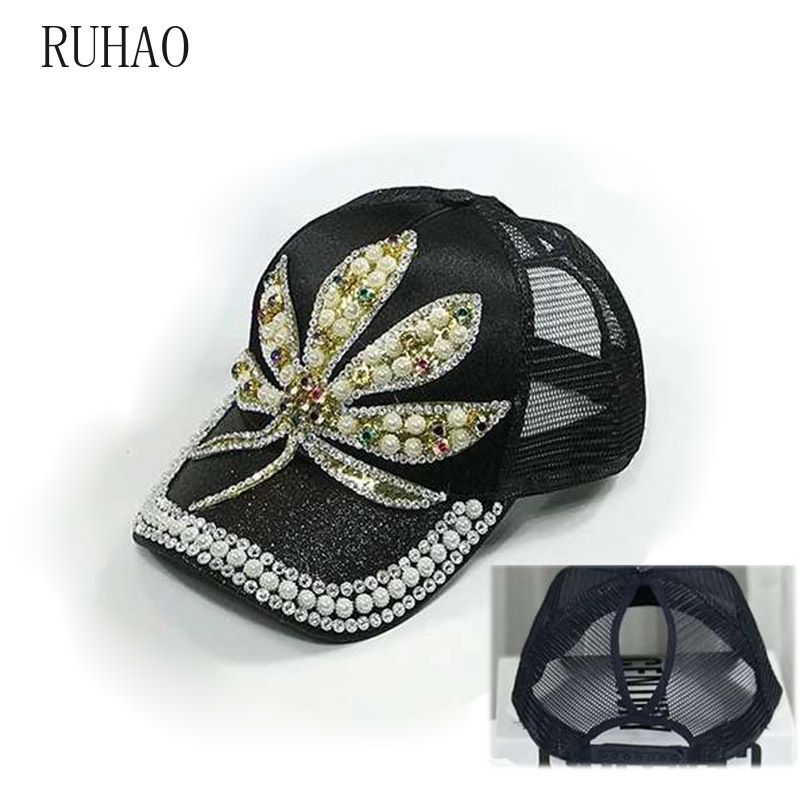 women's baseball hats with bling