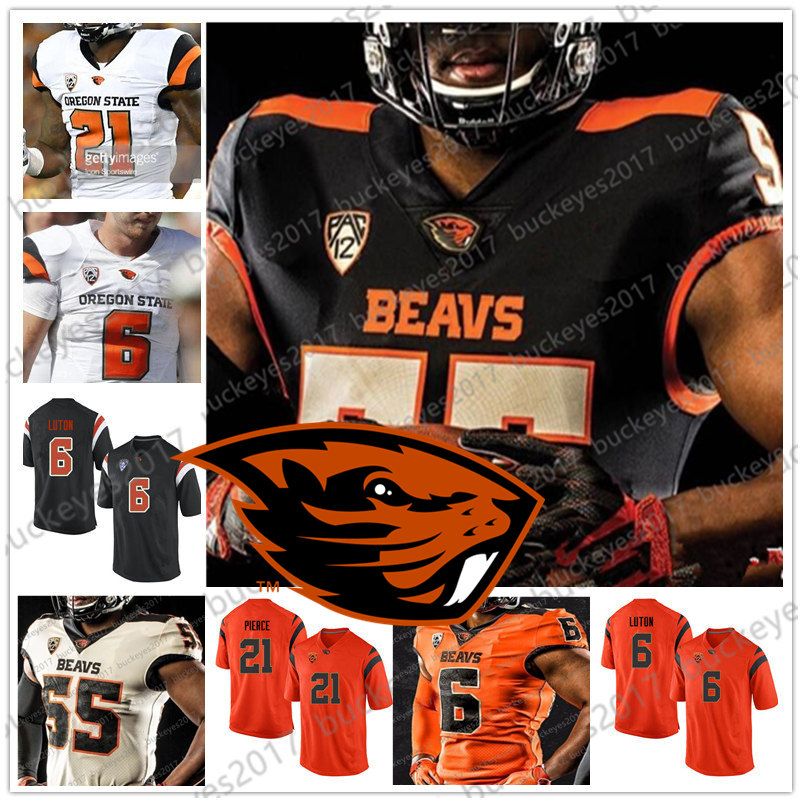Custom oregon state football jersey Clearance