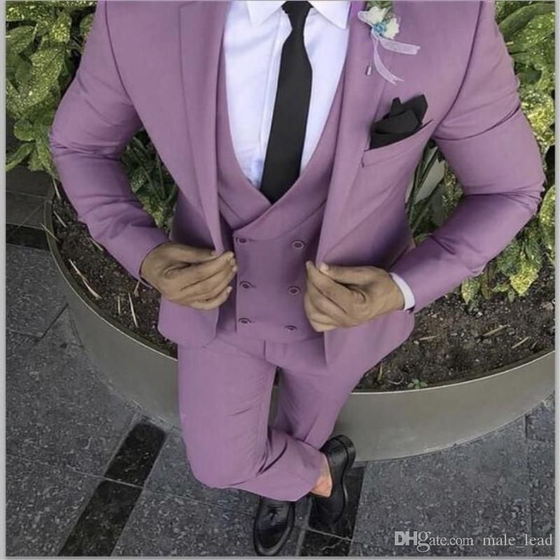 Smoking Matrimonio Sposo Romantico Giacca + Cravatta + Vest + Pantaloni  Abiti Uomo Su Misura Vestito Formale Gli Uomini Smoking Da Sposa A Buon  Mercato Da 96,46 € | DHgate Italy
