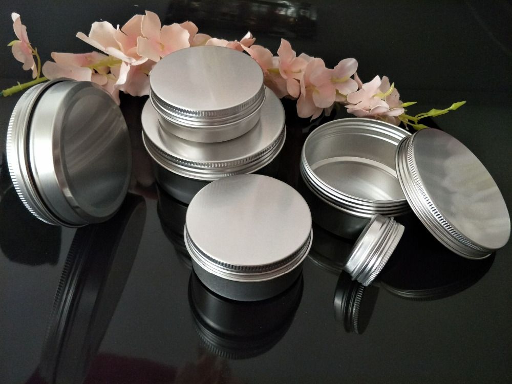 Download 50Ml Matte Metallic Cream Jar / Small 50ml 5ml Frosted ...