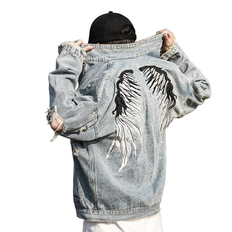 hip hop denim outfit